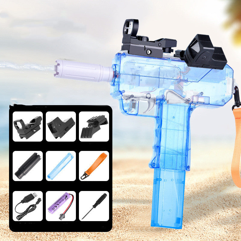 Electric Burst Water Gun Toy Fully Automatic Range Long Spray Outdoor Toy Water Gun - LJ Enterprise